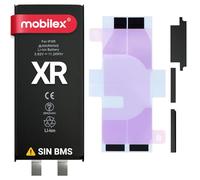 MOBILEX® Batería Sin BMS para iPhone XR | 2942mAh - Capacidad Original | Celda Interna Repuesto | OEM | Sin Cable Flex