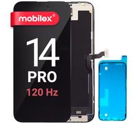 MOBILEX® Pantalla LCD para iPhone 14 Pro | Incell FHD (120 Hz) COF | Display Táctil | Face ID | True Tone | Completa con Marco