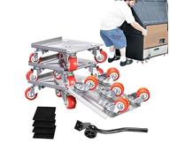 Mobiliario de Muebles - Conjunto de Herramientas de Motor de levantadores de Muebles de Acero al Carbono | Capacidad de Carga Dollies Moving dollyy Wheels Heavy Duty | Sliders de Muebles de