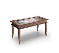 Mobilifiver, Classico, Color Nogal, 45 x 100 x 50 cm, en MDF, Made in Italy