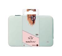 Mobilis Funda neopreno para portátil 049006 40,6 cm (16") Gris/Rosa