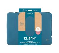Mobilis - 049018 maletines para portátil 35,6 cm (14") Funda Azul, Gris