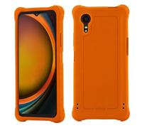 MOBILIS - Carcasa compatible con Samsung Galaxy XCover 7, funda protectora antigolpes antigolpes, resistencia a los golpes 35x superior a la norma militar, reciclada, antimicrobiana, naranja