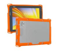 MOBILIS - Carcasa para tablet Zebra ET401 de 8" con escáner, funda reforzada de protección militar, fabricada en Francia, compatible con accesorios de carga, puntos de enganche, antimicrobiano