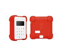 MOBILIS Funda de Protección para Lector de Tarjetas Portátil SumUp Air con Esquinas Reforzadas, Carcasa Compatible con la Terminal Móvil SumUp Air, Rojo