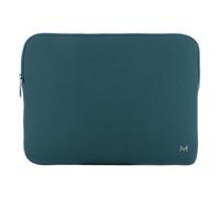Mobilis Funda para Ordenador Portátil 12.5-14'' en Espuma Viscoelástica, Laptop Sleeve 14", Compatible MacBook Air/Pro 13.3", Azul Prusia/Gris