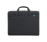 Mobilis Funda para Portátil 12.5-14", Bolso Resistente al Agua, Interior Suave, 2 Bolsillos Laterales, Fabricado con 35% de Materiales reciclados con certificación GRS, Negro