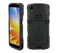 Mobilis Funda para Zebra TC22 & TC27, Protección contra Caídas Grado Militar Antigolpes, Carcasa Reforzada para Ordenador Móvil Compatible con la Estación de Carga