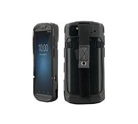 Funda para Zebra TC53 - TC58 6", Carcasa Reforzada para Ordenador Móvil Zebra con Banda de Agarre y Portalápiz, Negro