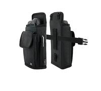 Mobilis Holster Cartuchera Ordenador Móvil/Escáner, Funda con Cinturón, Bolsillo y Correa para Pierna, Talla L (Tamaño máx del Dispositivo 11 x 25 x 6 cm), Negro