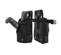 Mobilis Holster Cartuchera PDA Gun, Funda con Cinturón Talla L, Tamaño Máximo del Dispositivo 22x10x10 cm, Negro