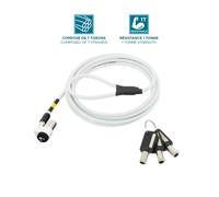 Mobilis Llave de bloqueo de seguridad Lock Slim rotativa en T