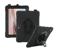 MOBILIS Microsoft Surface Go - Funda reforzada con correa para el hombro y trípode giratorio, 4 GB, 3 GB, 2 GB, 1, a prueba de golpes, color negro