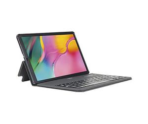 Mobilis Origine 48022 - Funda con Tapa para Tablet Samsung Galaxy Tab A (2019) de 10,1", Piel sintética, Color Negro