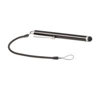 Mobilis Pack de 10 lápices ópticos capacitivos negros + cable en espiral