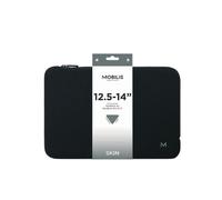 Mobilis Funda para portátil Skin 35,6 cm (14") Neopreno Negro/Gris