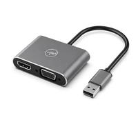 Mobility Lab - ML312842 - Adaptador USB 3.0 a HDMI y VGA - Compatible con macOS y Windows - Adaptador de vídeo