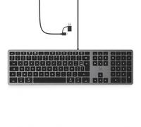MOBILITY LAB Clavier DesignTouch filaire pour MAC Gris Sideral