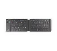 Mobility Lab - KP410W Mini Clavier Bluetooth Pliable Azerty - Compact et Léger pour Tablette/PC - Connexion Multidispositif via Bluetooth 5.0 - Compatible Android, iOS