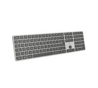 Mobility Lab - KP430W - Teclado inalámbrico multiconexión, AZERTY, Receptor 2.4 GHz USB + 3 x Bluetooth, 15 accesos directos Multimedia, Carga rápida vía USB-C - Windows