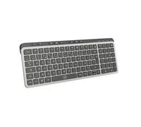 Mobility Lab - KP450W Compact - Teclado inalámbrico multiconexión - AZERTY, Receptor USB 2.4 GHz + 2 x Bluetooth, 25 accesos directos Multimedia, Carga rápida vía USB-C - Windows