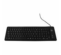 Mobility Lab ML300559 - Teclado (USB, AZERTY, Alámbrico, USB, Negro, Resistente al polvo, A prueba de salpicaduras, Resistente al agua)