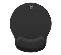 Mobility Lab - ML312736 - Alfombrilla de ratón ergonómica - Alfombrilla de ratón con reposamuñecas para diestros y Zurdos, precisión Absoluta, Flexible, Antideslizante, Limpieza fácil, Negro