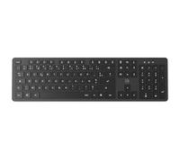 Mobility Lab - ML313986 - Teclado inalámbrico Premium para Windows - Receptor USB y USB-C, Golpear preciso, Teclas Planas y silenciosas, Teclado numérico, diseño AZERTY - Negro