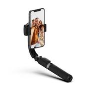 MOBILITY LAB - ML315089 - Estabilizador 3 en 1 - Percha, trípode y estabilizador - Plegable, Compacto, Autonomía 2h, Carga USB-C - Compatibilidad iOS y Android