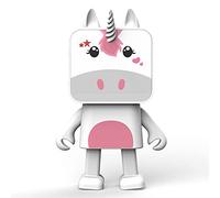 MOBILITY ON BOARD Altavoz Inalámbrico Bluetooth - Compacto, con Forma de Unicornio y Función Baile