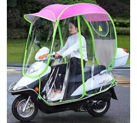 Mobility Sunshade - Toldo impermeable plegable para scooter, paraguas de motocicleta para protección universal, diseño plegable