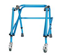 Mobility Walker Andador para niños Andador estándar liviano con ruedas y almohadilla antideslizante para los pies Ajustable en altura Ayuda para caminar asistida para niños Rehabilitación de homb