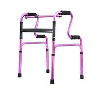 Mobility Walker - Andador plegable de aluminio ligero, para padres mayores, abuelos, discapacitados y lesionados, estrella mediana de luz