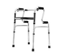 Mobility Walker - Andador plegable de aluminio ligero, para padres mayores, abuelos, discapacitados y lesionados, estrella mediana de luz
