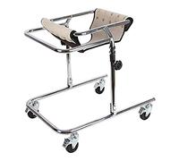 Mobility Walker Andador vertical con soporte portátil para niños con parálisis cerebral, entrenamiento de rehabilitación de discapacidad, andador plegable para niños pequeños con ruedas y asiento (co