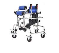 Mobility Walker Rollators Rollator Walker con asiento y ruedas, plegable Chid Walker con soporte de acero duradero