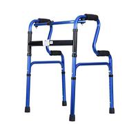 Mobility Walker Walking Aid Marcos plegables Andador ligero de aluminio, para padres mayores Abuelos Discapacitados y lesionados, Estrella mediana de la luz