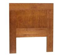 Moblit Cabecero para Somier de 135 cm Realizado en Madera de Pino MacizoColor Cerezo Serie Kalpe Medidas (110x145x2) cm (altoxanchoxfondo) Robusto y Resistente