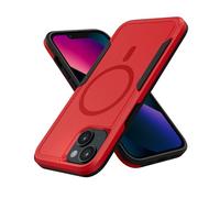 Mobnano Magetnic - Funda para iPhone 14 y iPhone 13, compatible con Magsafe, con protección multicolor, a prueba de golpes, parachoques y botones desmontables, protección contra caídas de grado