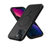 Mobnano Magetnic - Funda para iPhone 14 y iPhone 13, compatible con Magsafe, con protección multicolor, a prueba de golpes, parachoques y botones desmontables, protección contra caídas de grado