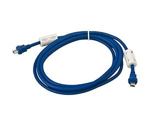 Mobotix MX-Flex-Opt-CBL-1 Cable para cámara fotográfica 1 m Azul - Cable para cámaras fotográficas (1 m, Azul, Male Connector/Male Connector, Mini USB)