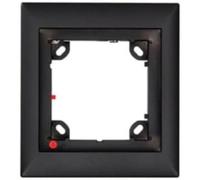 Mobotix MX-OPT-Frame-1-EXT-BL - Marco para Sistema de videovigilancia, Color Blanco y Negro