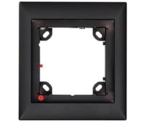 Mobotix MX-OPT-Frame-1-EXT-BL - Marco para Sistema de videovigilancia, Color Blanco y Negro