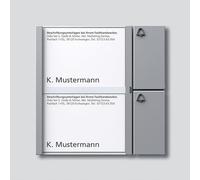 Mobotix TM 612-2-SV cámaras de Seguridad y Montaje para Vivienda - Accesorio para cámara de Seguridad (Alámbrico, Plata)