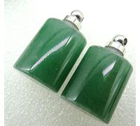 MOBSAN 6 unids Piedra Natural Tigre Ojo Cuarzo Cristal Lapis Botella de Perfume Colgante Adecuado for joyería Que Hace Collar for Hombre Mujer Ornamento (Color : NO.16)