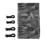 MOBUKJUU Kit de reparación de tela y cordón de repuesto de 160 x 43 cm para sillas antigravedad, patio, salón, sofá reclinable (H)