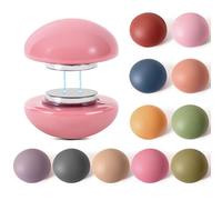 mobumeia 24 Piezas Imán de Nevera de Colores, 12 Colores Mini Imanes Pizarra Magnetica para Pizarra Blanca, Nevera, Cocina, Oficina y Escuela