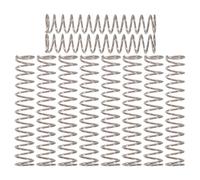 MOBUTOFU 10 Unidades Muelle de Repuesto de Acero Inoxidable para Pulverizador de Jardín, Resorte de Compresión de 7 Mm para Botella de Spray, Adecuado para Mantenimiento Doméstico y