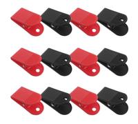 MOBUTOFU 12 Clips de Seguridad para Cinta de Correr Cierre de Resorte de Plástico, Accesorios de Parada de Emergencia para Máquinas de Correr y Equipos de Fitness en Casa