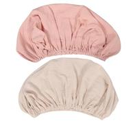 MOBUTOFU 2 fundas para cambiador de bebé - Funda de tela de muselina de algodón - Sábana ajustable transpirable para mesa de cambio de pañales, decoración de guardería y cuidado diario.